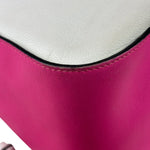 Loewe Pink/White Leather M Hammock Bag