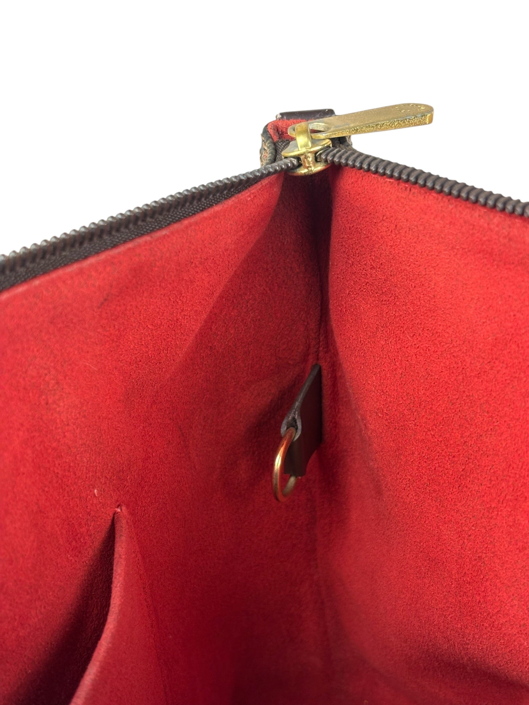 Louis Vuitton Saleya Damier Ebene Shoulder Bag