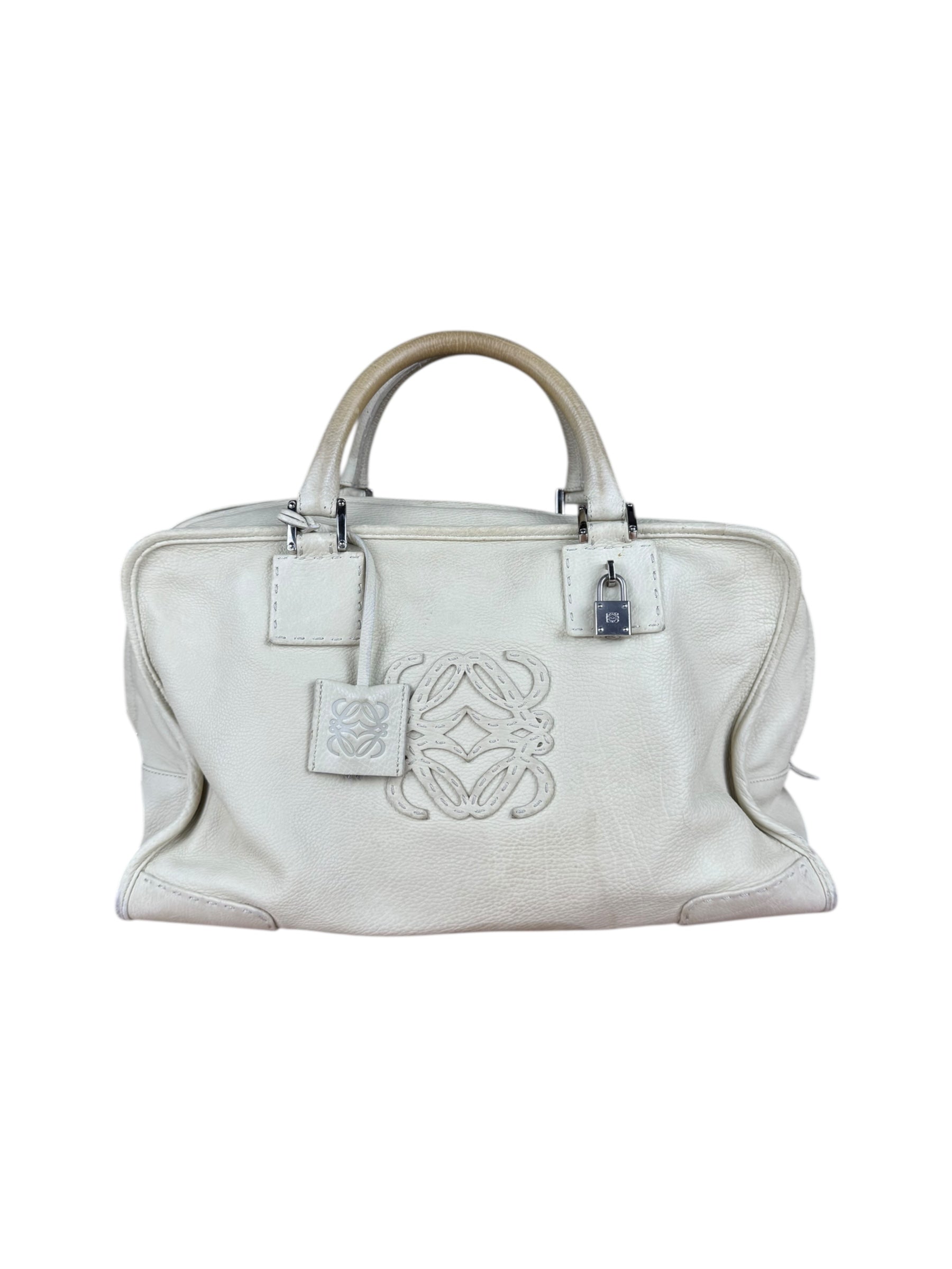 Loewe Vintage Beige Amazona 28 Handbag