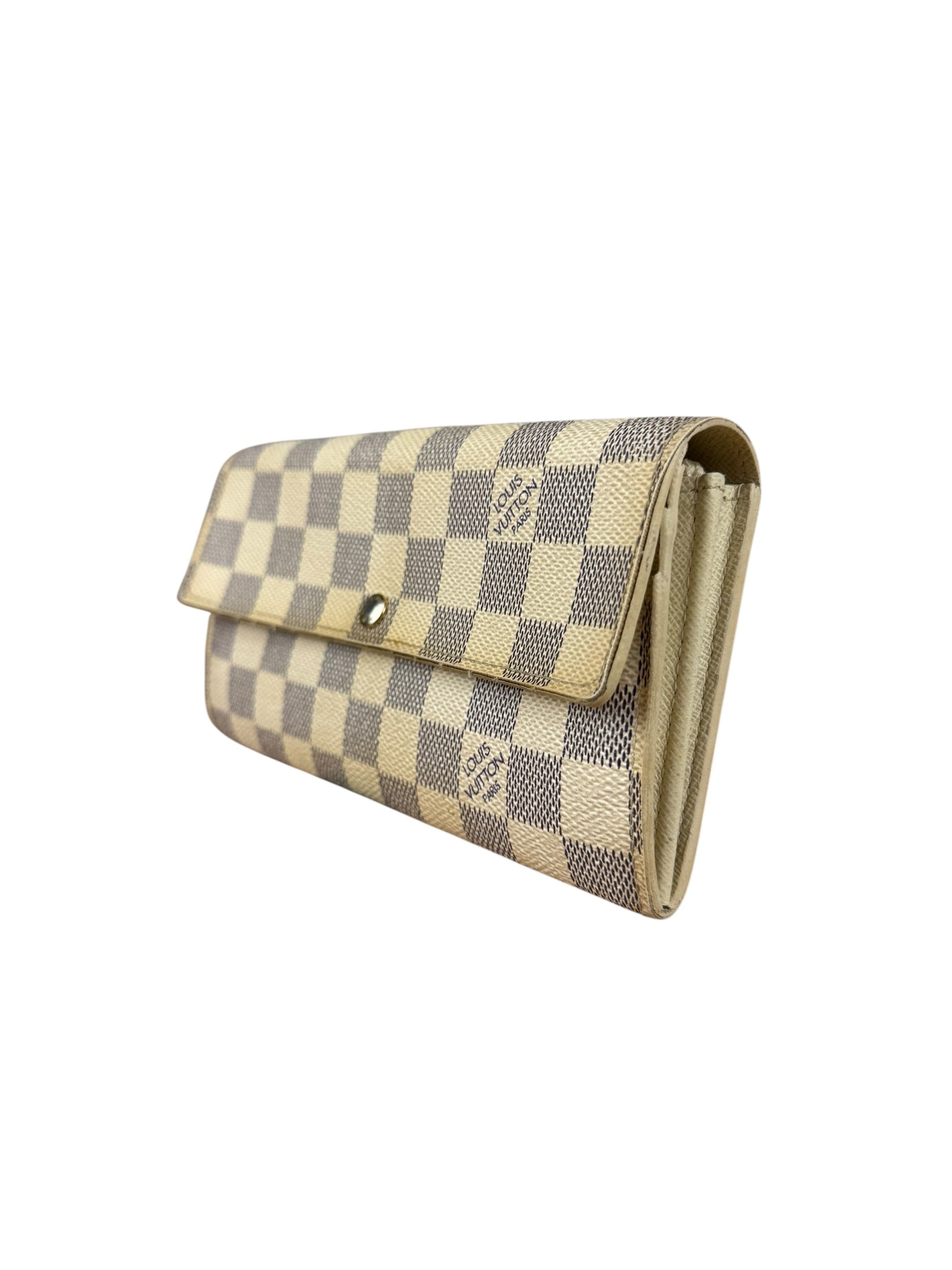 Louis Vuitton Damier Azur Long Wallet