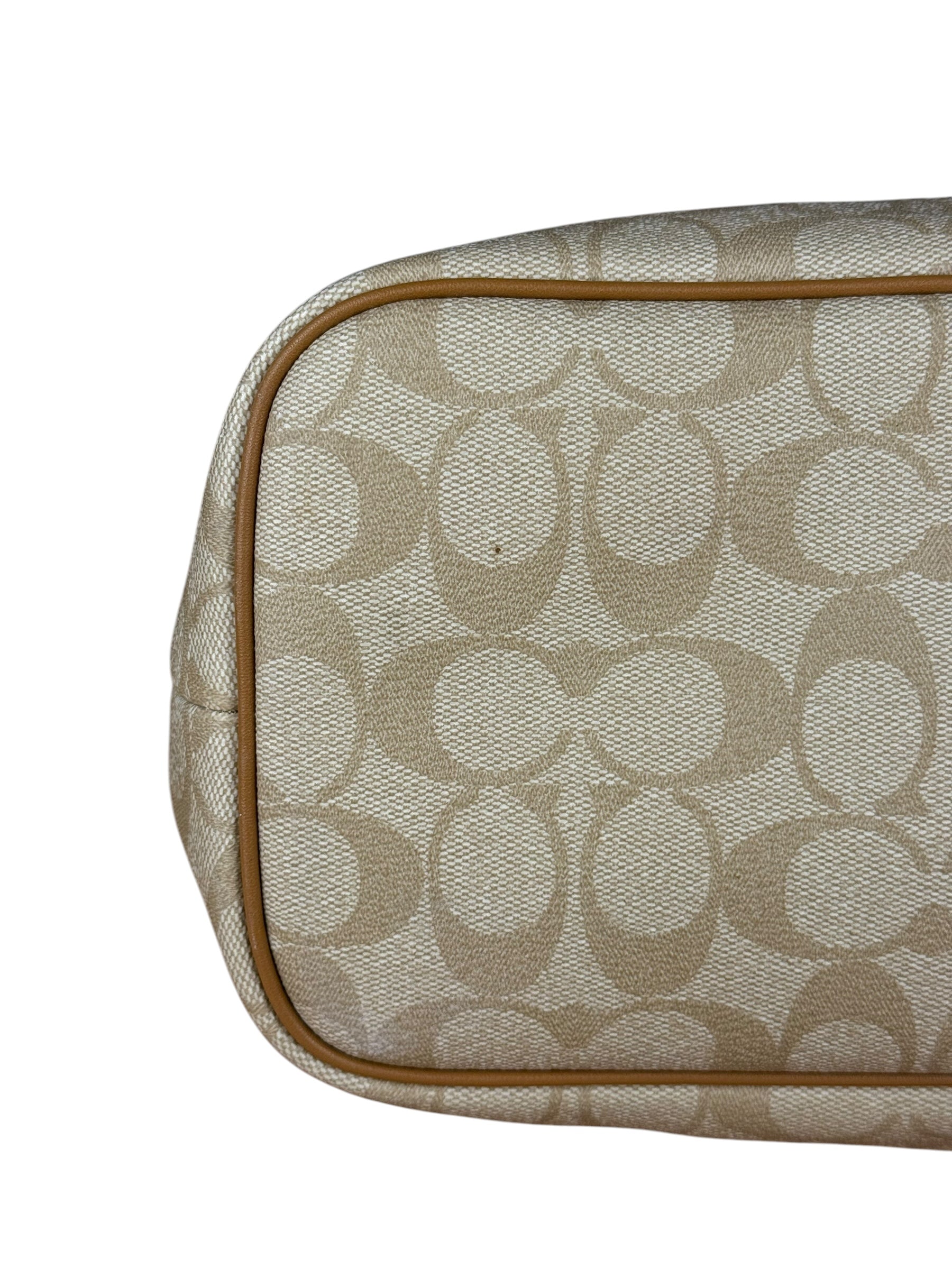 Coach Signature Canvas Gallery Tote