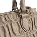 Prada Blush Pink  Gaufre Nappa Leather Two-Way Bag