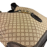 Gucci Brown Leather Trim Jackie 1961 Hobo Bag