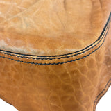 Fendi Vintage Brown/Black Leather B Shoulder Bag