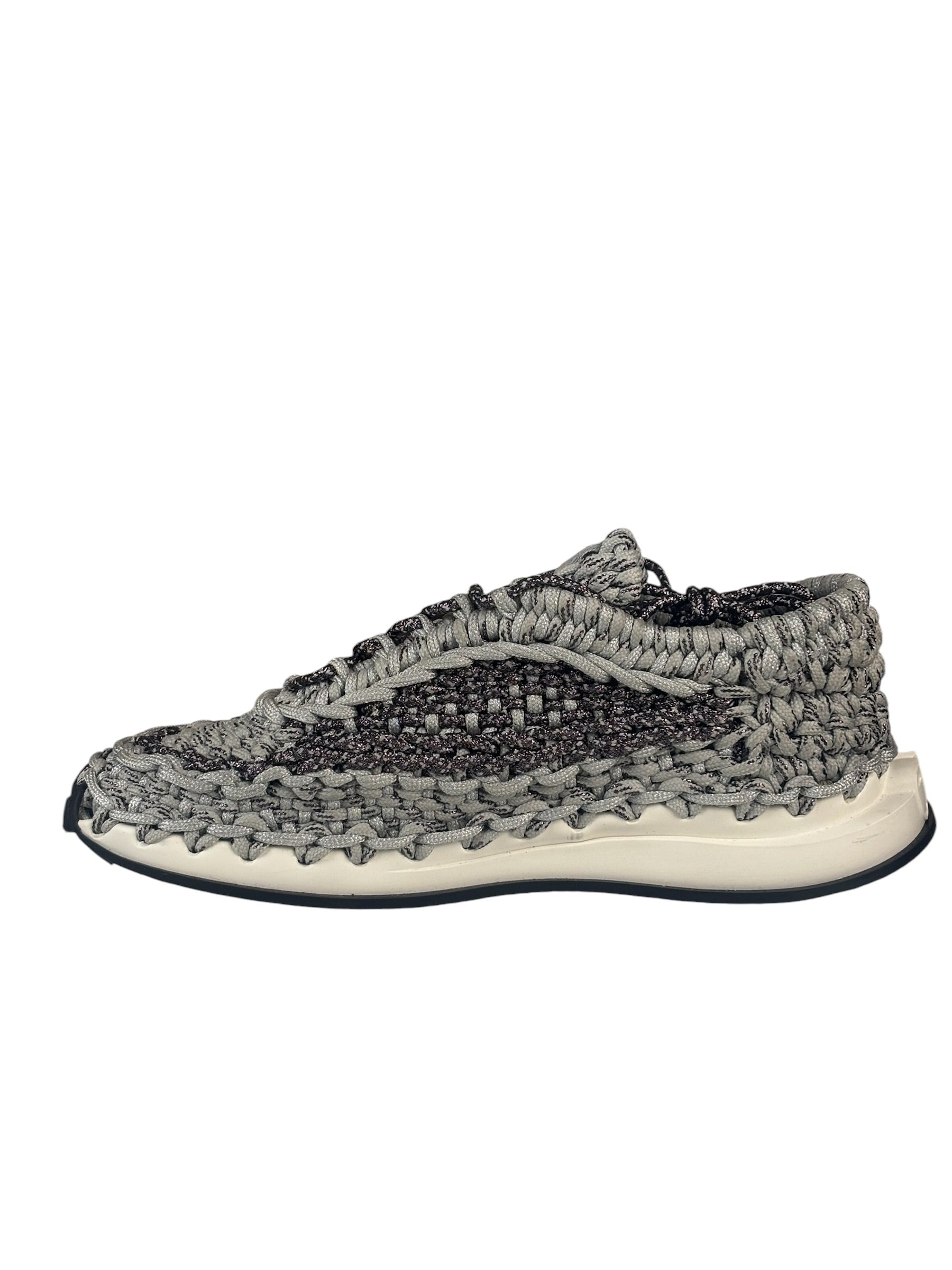 Valentino Crochet Sneaker F&F Grey