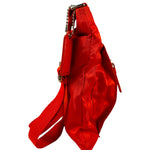 Coach Red/Orange Nylon Getaway Signature File Crossbody
