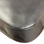 Gucci Black Leather Silhouette Hobo Bag