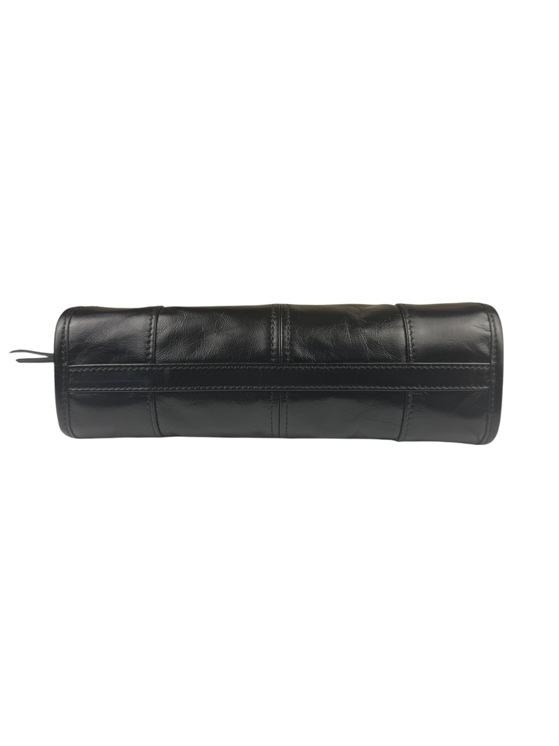 Prada Black Bonnie Calfskin Shoulder Bag