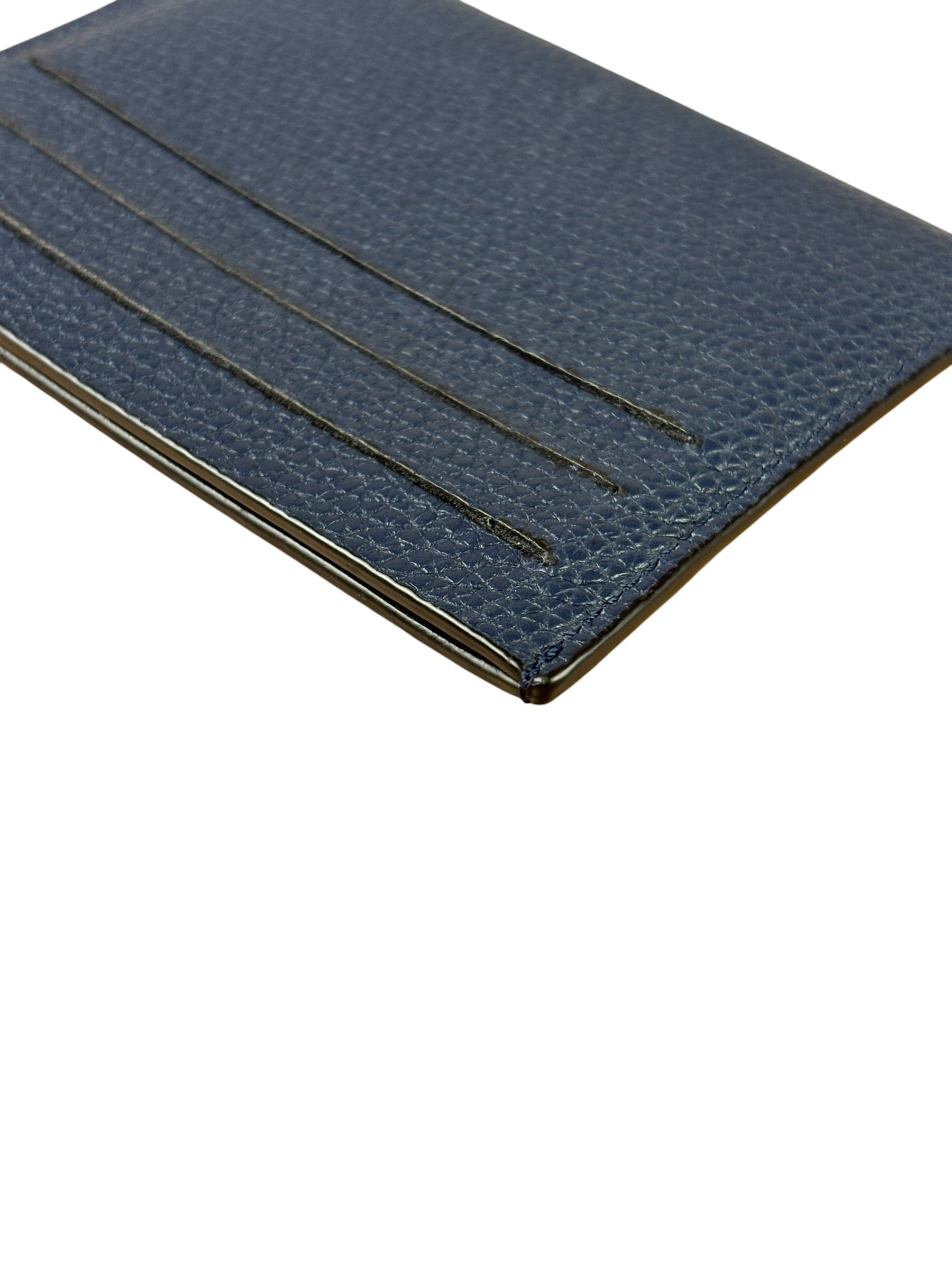 Givenchy Navy Blue Leather Card Holder
