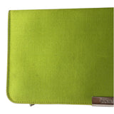 Dolce & Gabbana Lime Green Satin Clutch