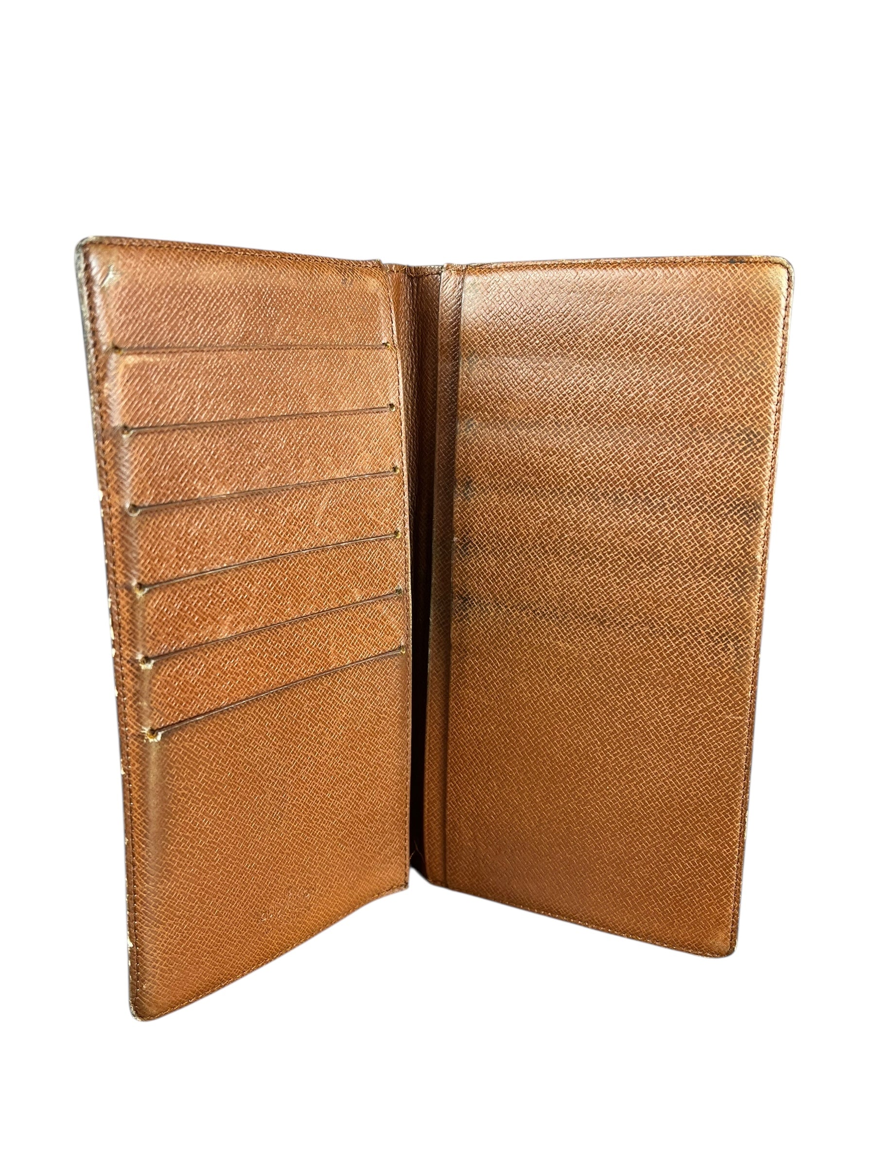 Louis Vuitton Monogram Flat Long Wallet