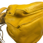 Loewe Vintage Yellow Leather Flamenco Tote Bag