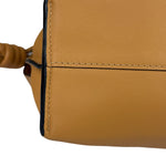 Loewe Brown Leather Flamenco Shoulder Bag