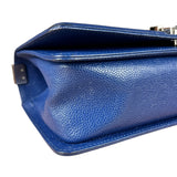 Chanel Blue Chevron Caviar Medium Boy Bag 2019