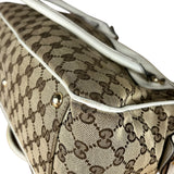 Gucci GG Canvas Trophy Boston Bag