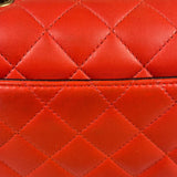 Chanel Two Tone Lambskin Mini Day Flap