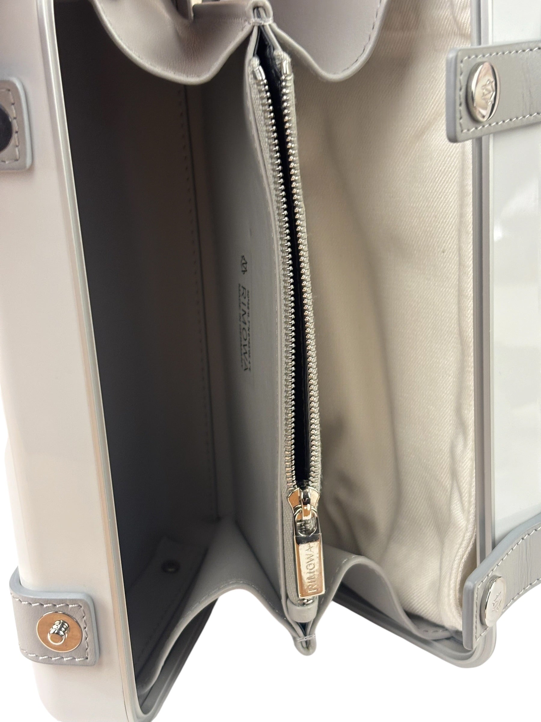 Rimowa Personal White Polycarbonate Crossbody Clutch