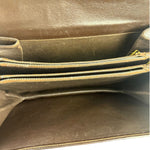 Celine Horse Carriage Dark Brown Leather Shoulder Bag