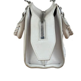 Balenciaga White Leather Neo Classic Le City Two-Way Bag