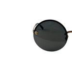 Versace Black MOD.2176 Circular Sunglasses