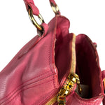 Miu Miu Pink Leather 2Way Tote Bag