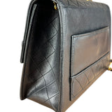 Chanel Neo Executive Black Lambskin 1990