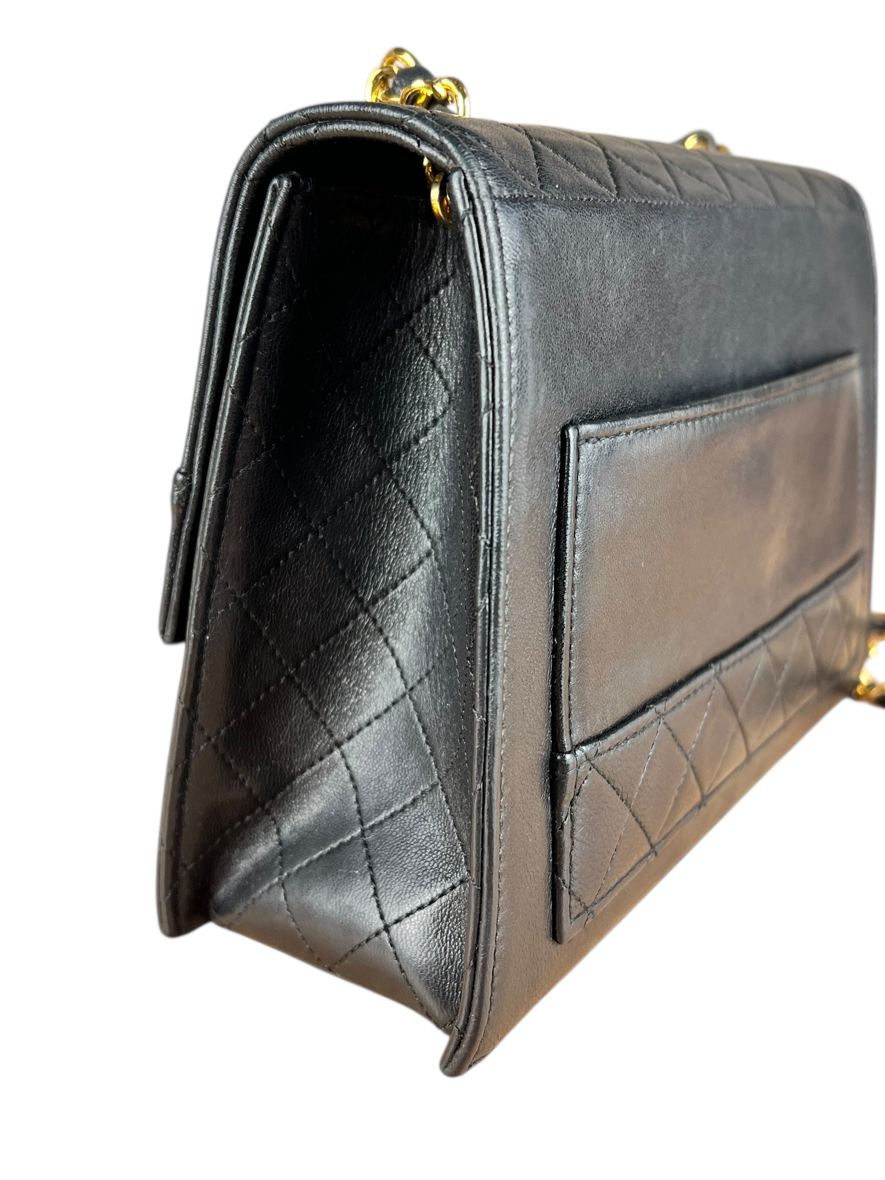 Chanel Neo Executive Black Lambskin 1990