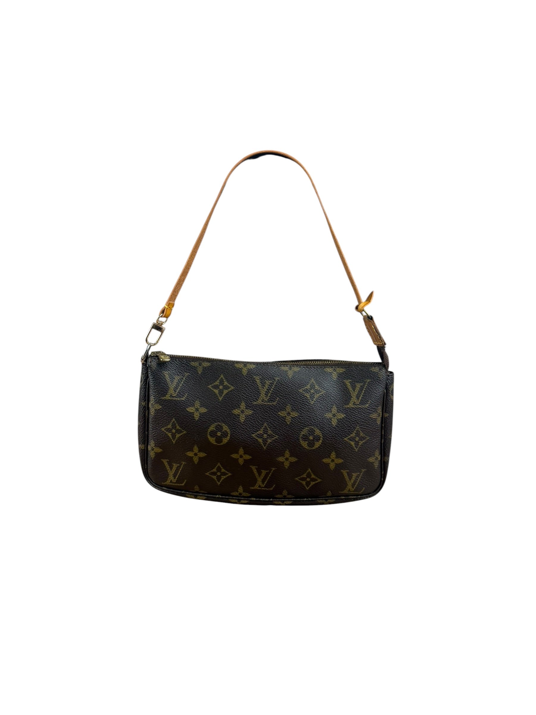 Louis Vuitton Monogram Pochette Replaced LV Strap