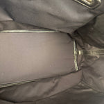 Christian Dior Cannage Quilted Panarea Tote Bag Black