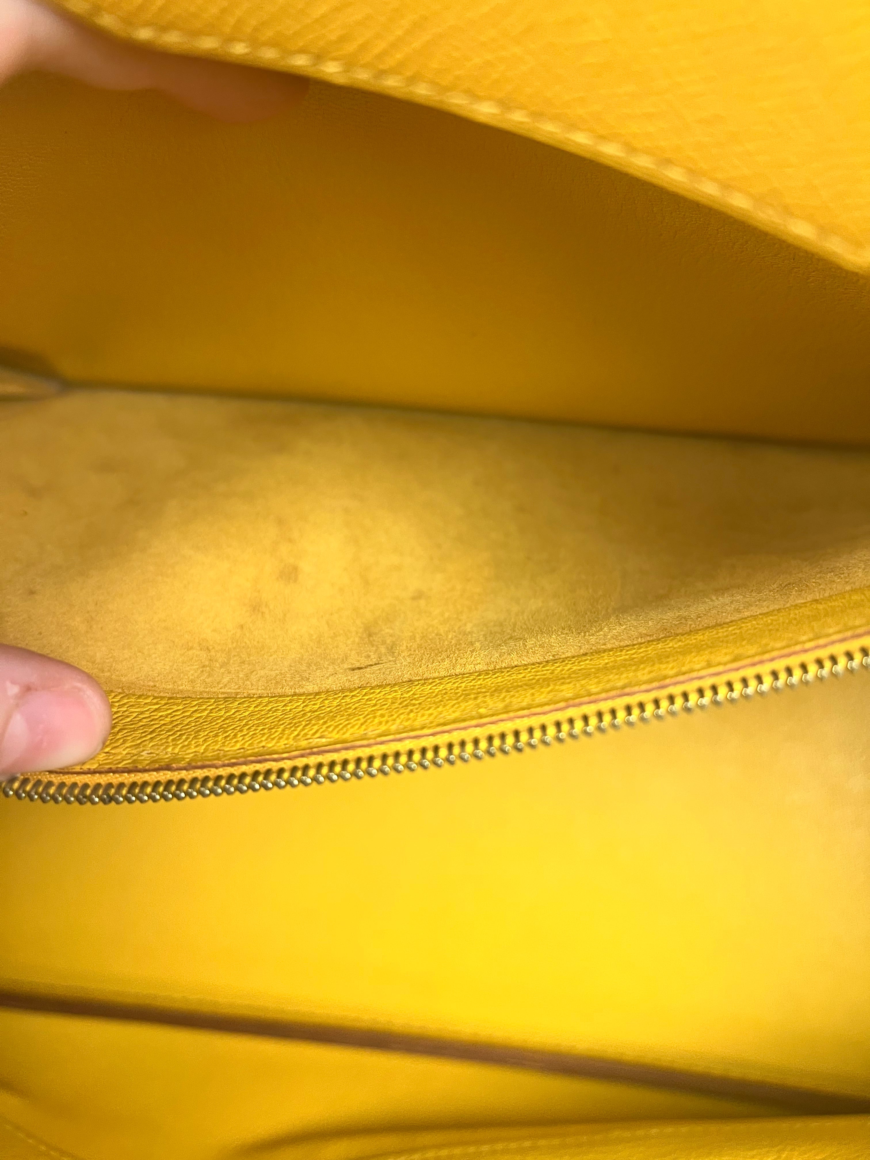 Hermes Birkin 35 Cushvel Havana x Jaune