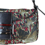 Fendi FF Bird Print Baguette