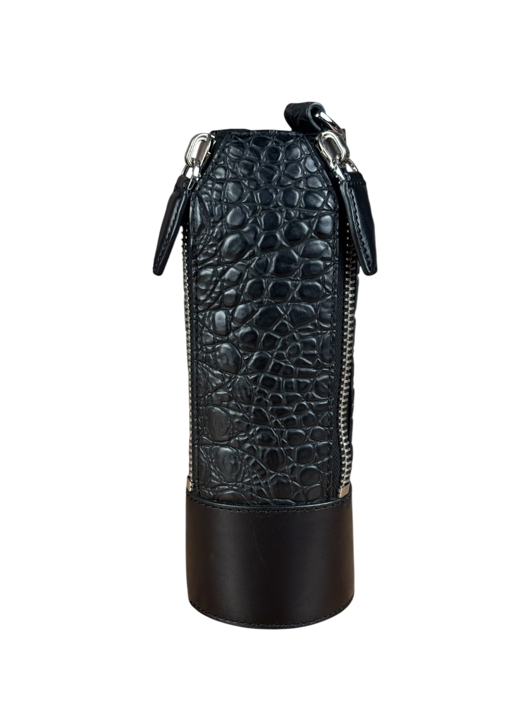 Alexander Wang Croc Embossed Water Bottle Holder