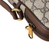 Gucci Beige/Brown GG Supreme Ophidia Messenger Bag