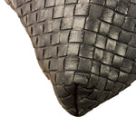 Bottega Veneta Black Intrecciato Large Handbag