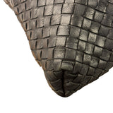 Bottega Veneta Black Intrecciato Large Handbag
