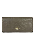 Vivienne Westwood Grey Long Flap Wallet