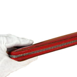 Hermes Rouge Epsom Leather Vintage Organizer Wallet