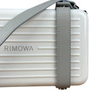 Rimowa Personal Polycarbonate Crossbody Clutch White