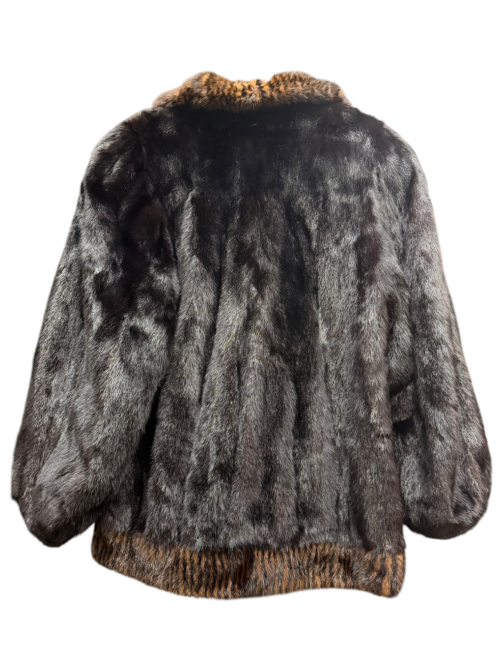 Vintage Maple Queens Dark Brown Mink Fur