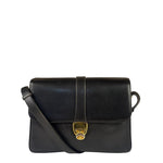 Gucci Black Leather Flap Bag
