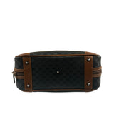 Gucci Vintage Micro GG Black/Brown Supreme Satchel Hand Bag