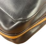 Chloe Black Leather Roy Large Zip Shoulder Bag