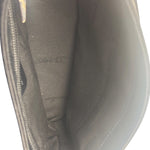 Ferragamo Vintage Black Leather Flap Shoulder Pochette