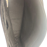 Ferragamo Vintage Black Leather Flap Shoulder Pochette