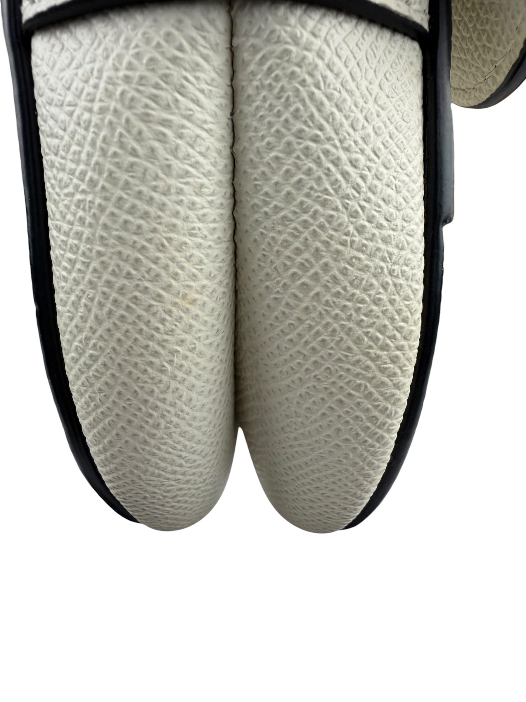 Christian Dior White Leather Saddle Hand Bag