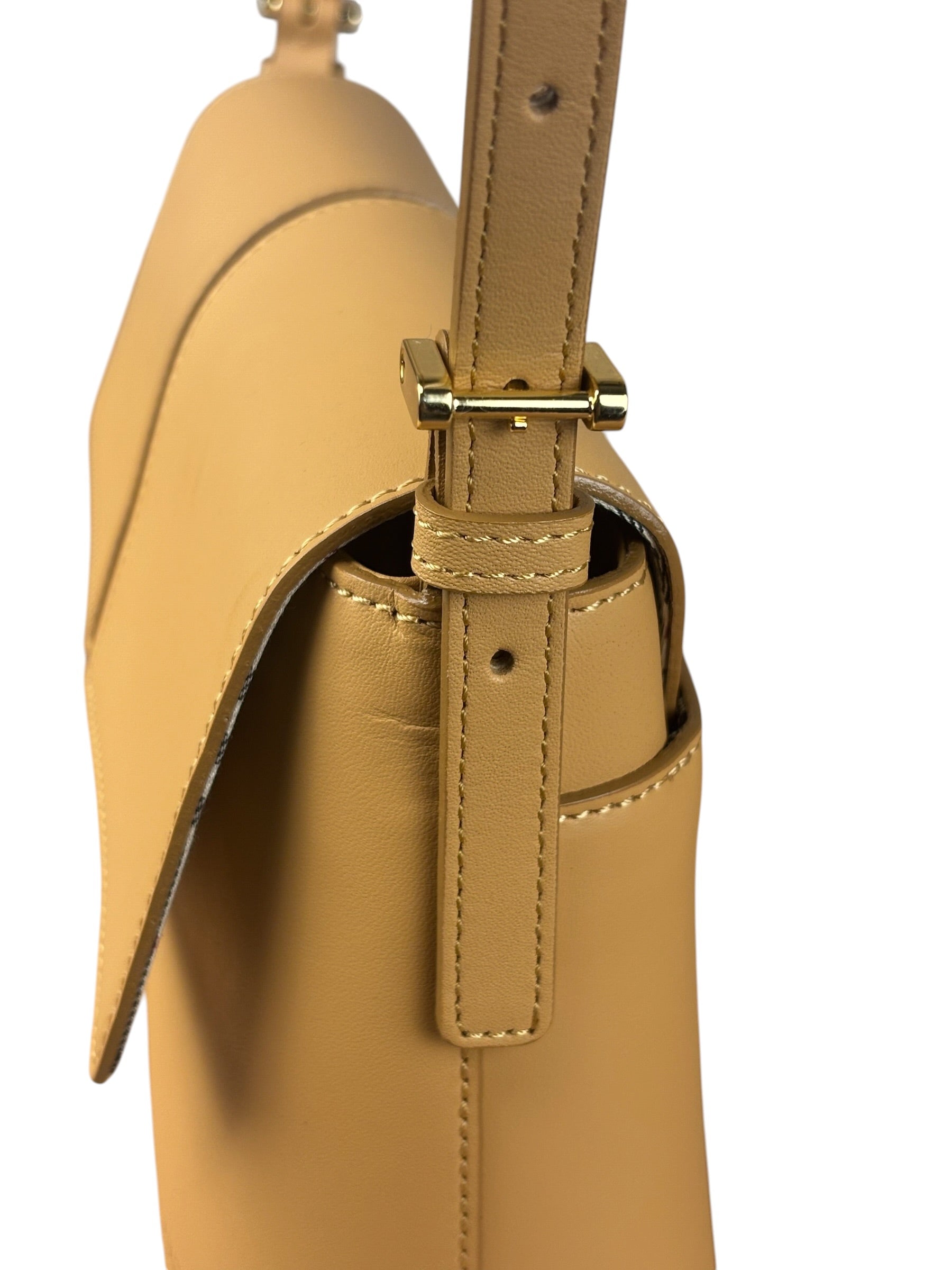 Burberry Brown Leather Shoulder Bag