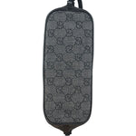 Gucci GG Black Canvas Pochette Handbag