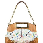 Louis Vuitton White Murakami Judy MM 2Way