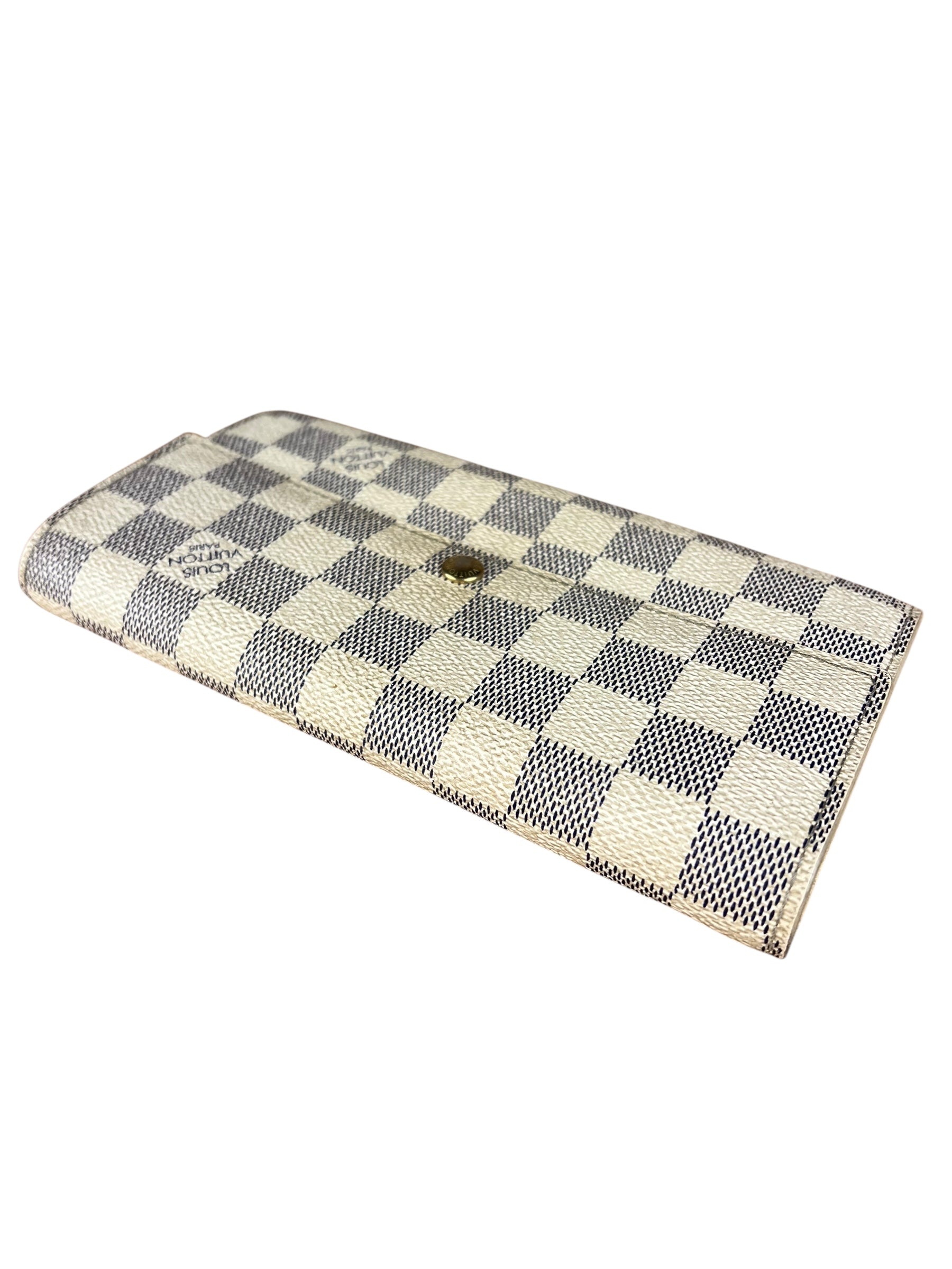 Louis Vuitton Damier Azur Long Wallet