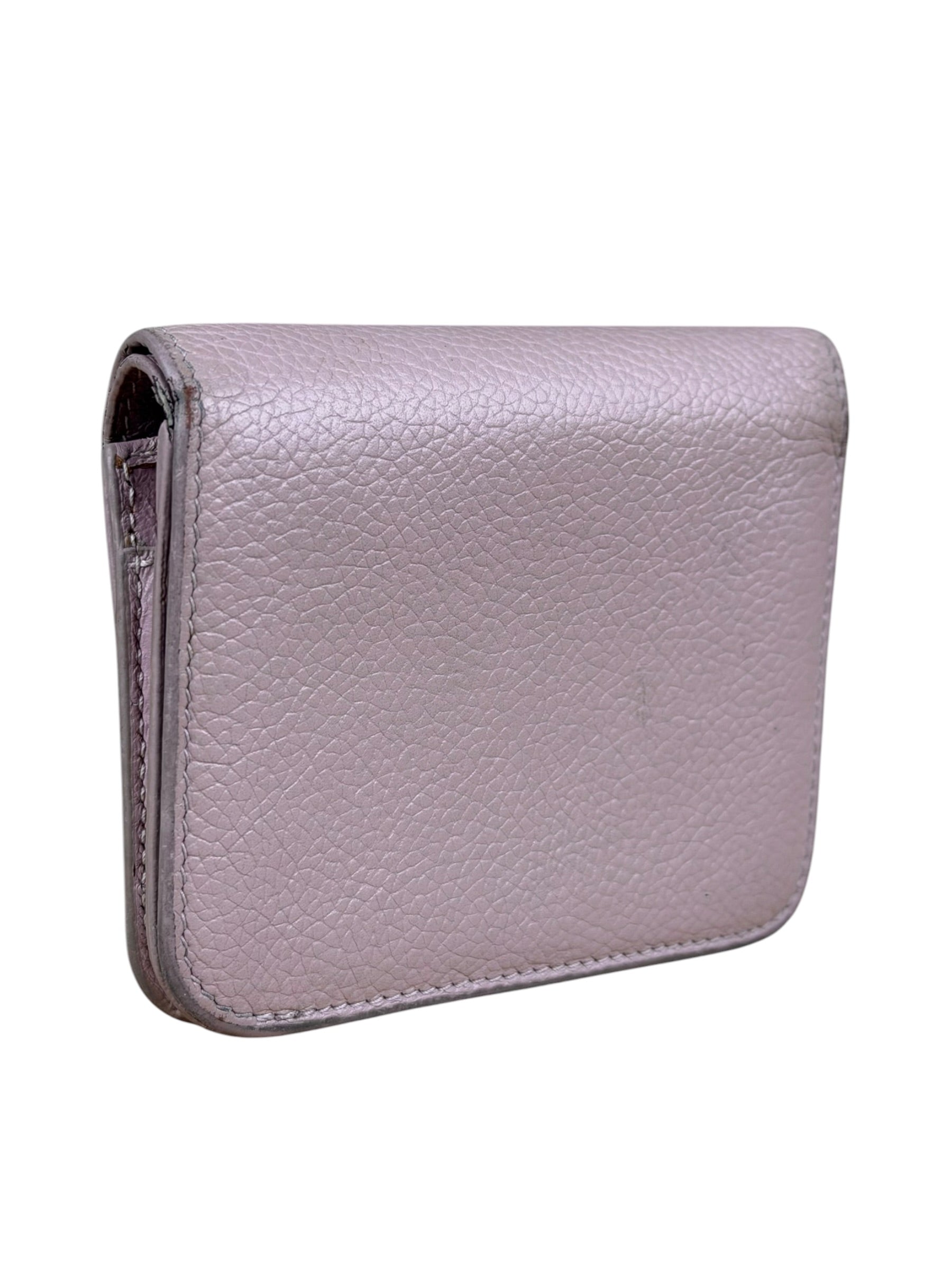 Balenciaga Power Pink Cash/Coin/Card Flap Holder